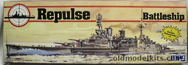 MPC 1/600 H.M.S. Repulse Battlecruiser, 1-5253 plastic model kit